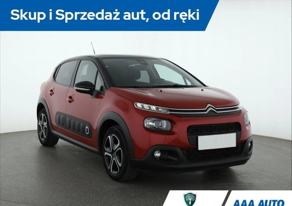 Citroen C3 cena 53000 przebieg: 49793, rok produkcji 2018 z Pruszków małe 172